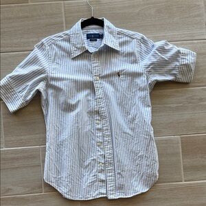 Ralph Lauren Striped Blue Shirt